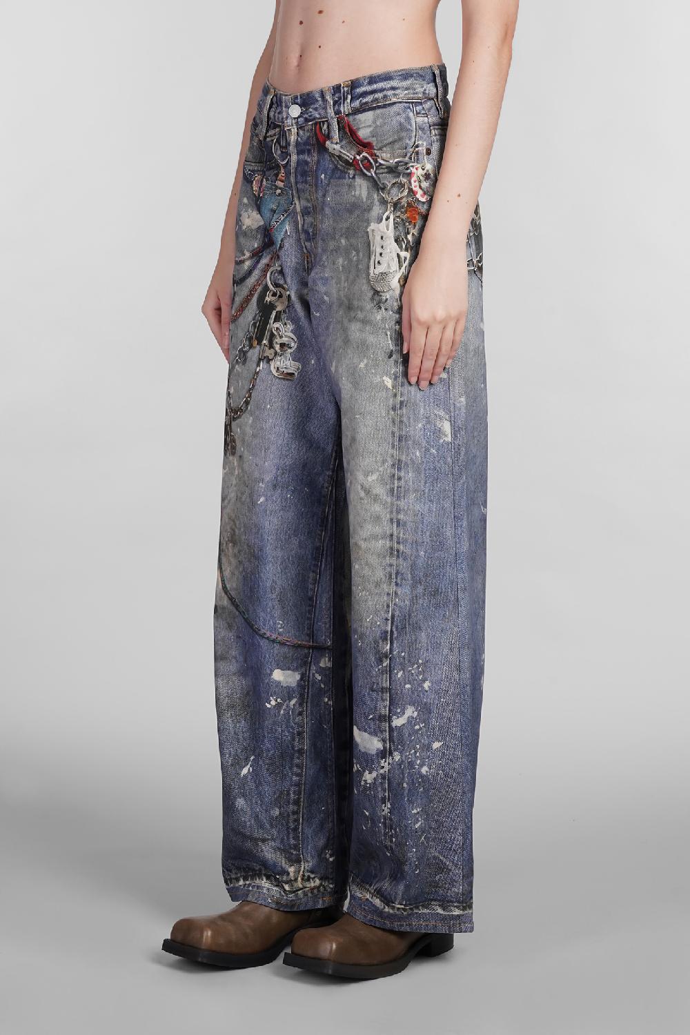 Deliberti Acne Studios Jeans In Cotone Blu Cod. 402976 - Deliberti The Luxury Shopping