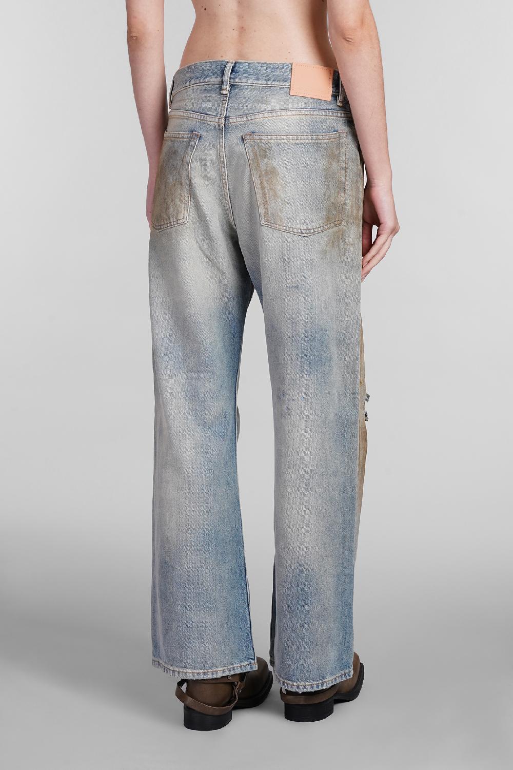 Deliberti Acne Studios Jeans In Cotone Celeste Cod. 402626 - Deliberti The Luxury Shopping