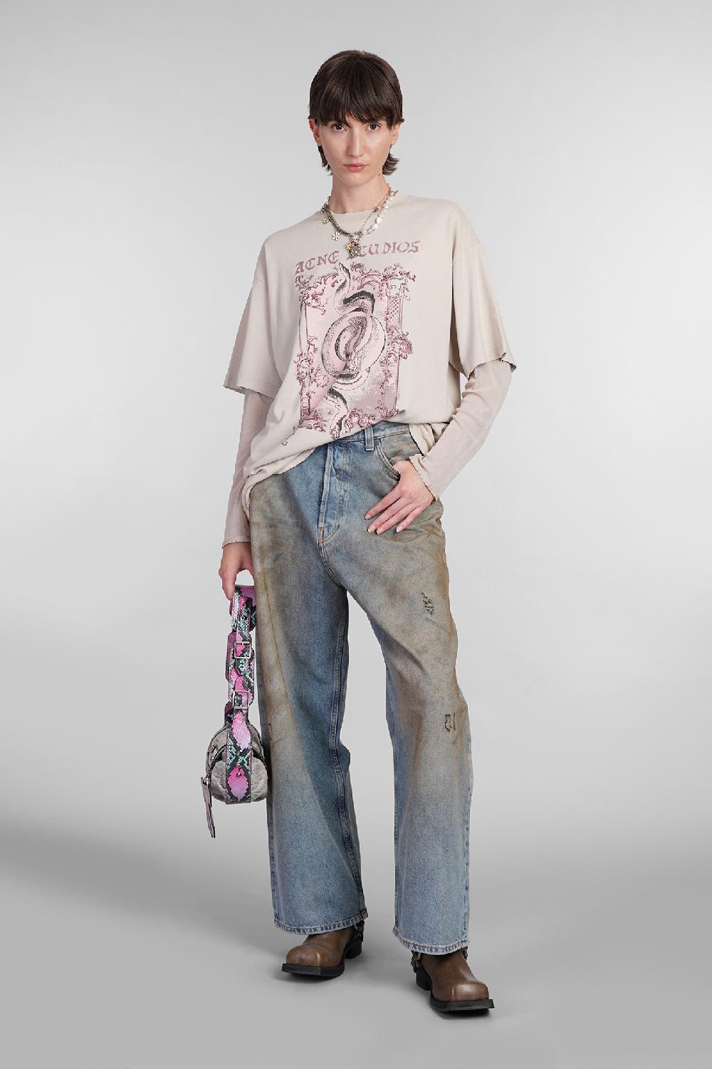 Deliberti Acne Studios Jeans In Denim Blu Cod. 402971 - Deliberti The Luxury Shopping