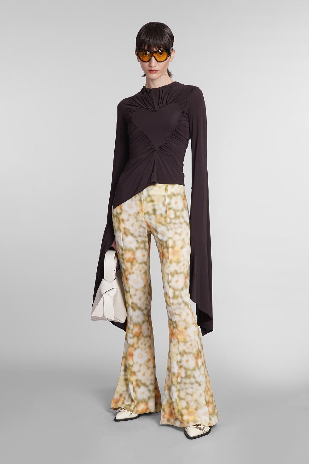 Deliberti Acne Studios Maglia In Viscosa Marrone Cod. 395337 - Deliberti The Luxury Shopping