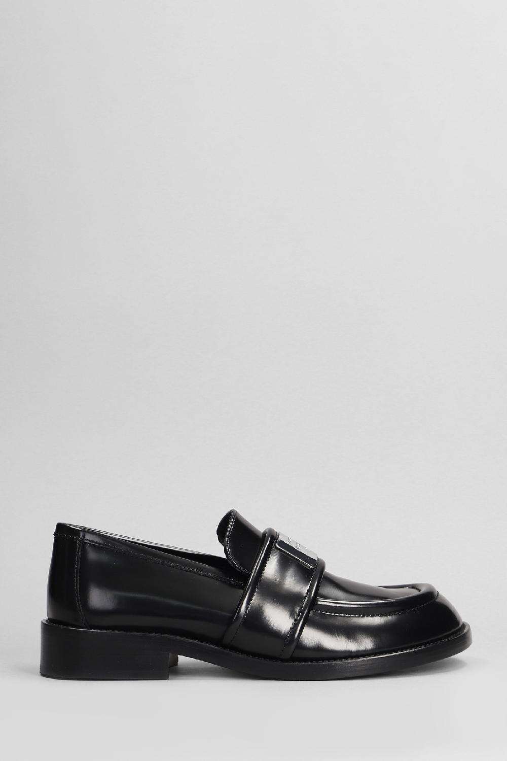 Deliberti Acne Studios Mocassini in pelle nera cod. 406163 - Deliberti The Luxury Shopping