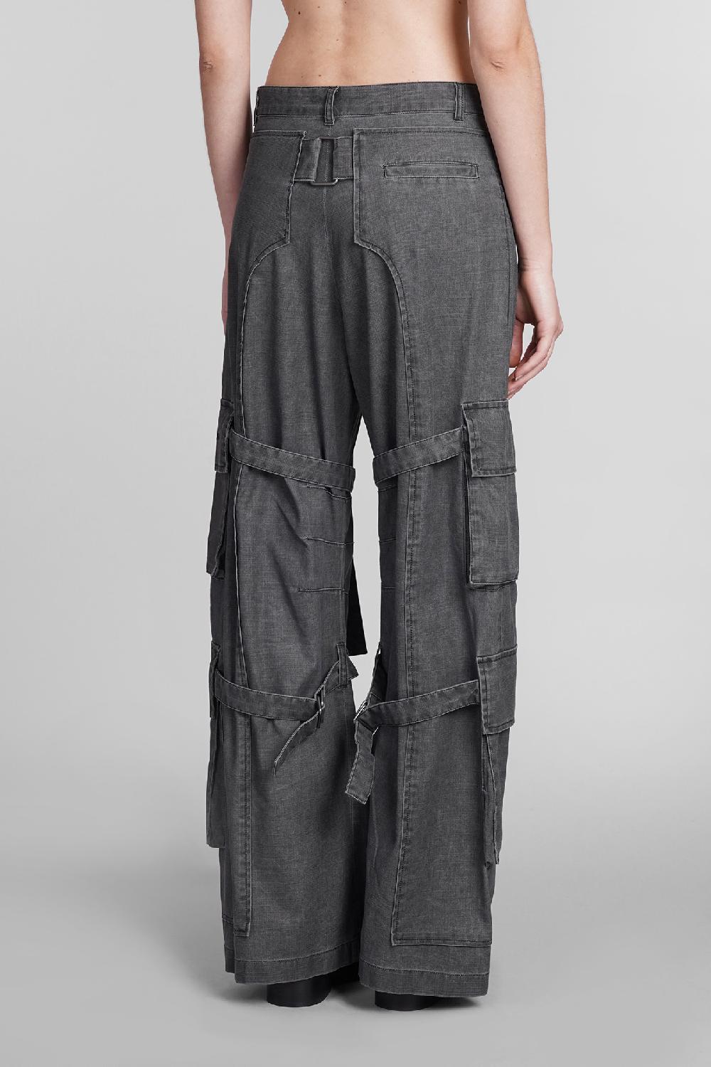 Deliberti Acne Studios Pantalone In Cotone Grigio Cod. 395336 - Deliberti The Luxury Shopping
