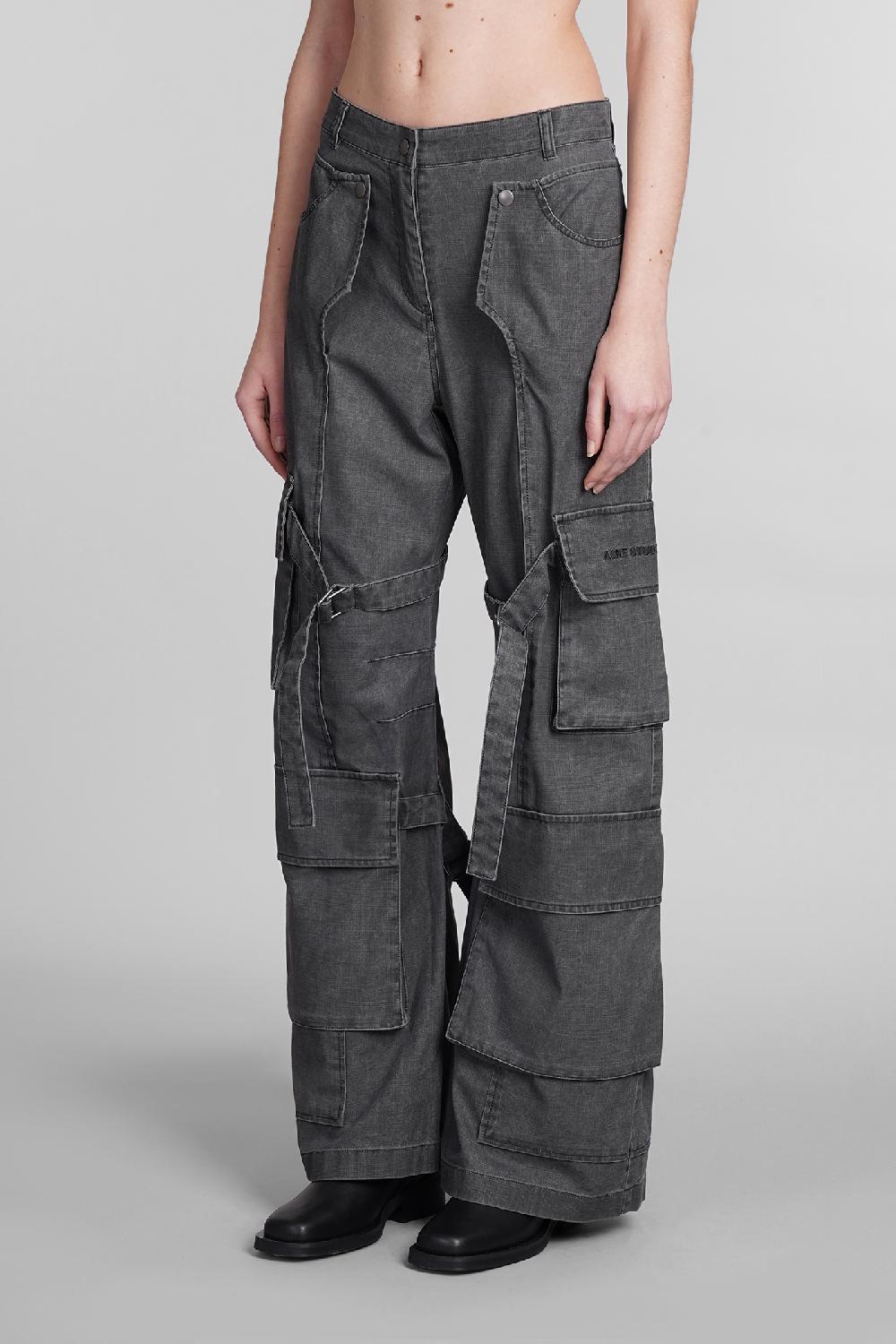 Deliberti Acne Studios Pantalone In Cotone Grigio Cod. 395336 - Deliberti The Luxury Shopping