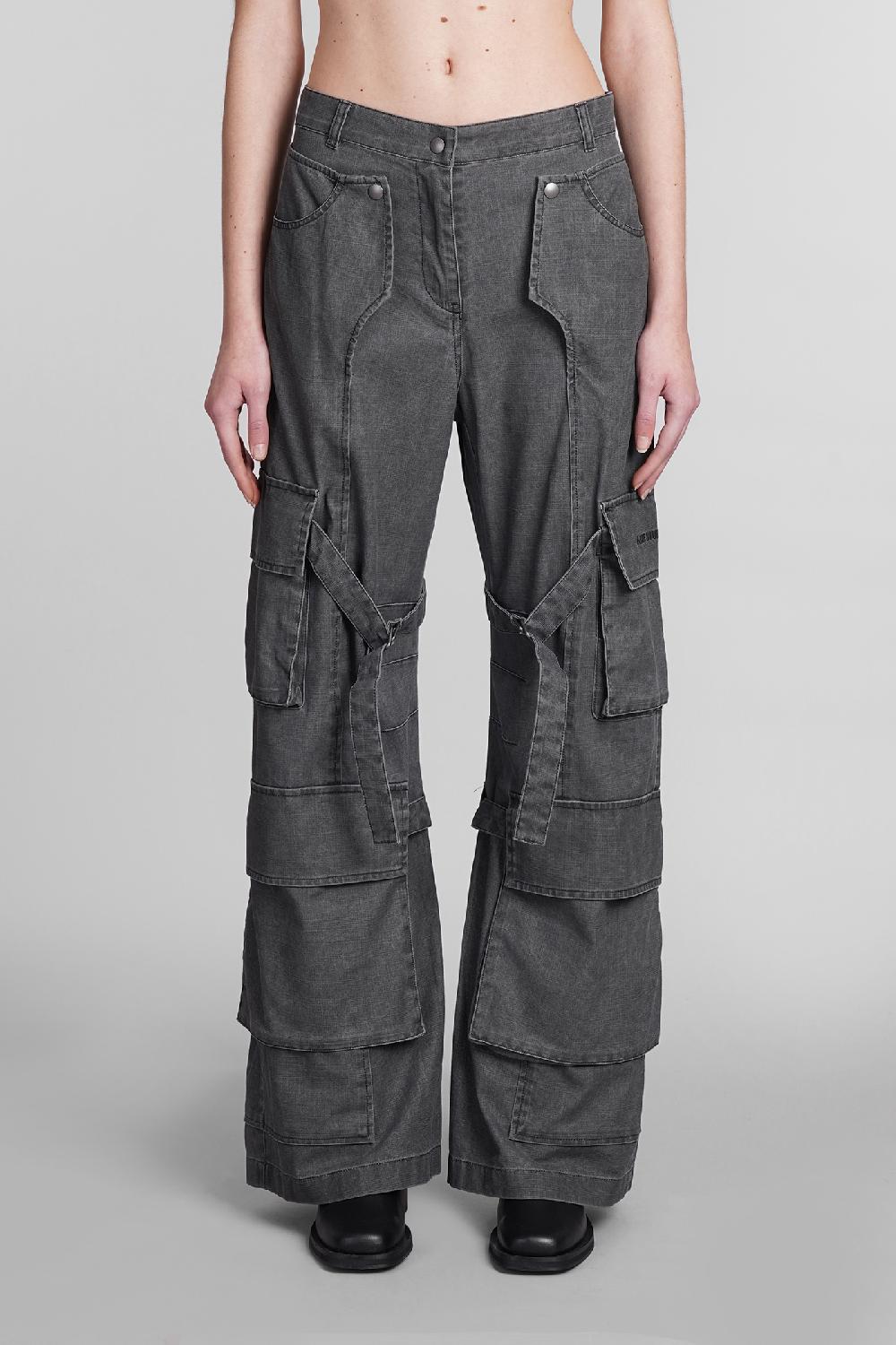 Deliberti Acne Studios Pantalone in cotone grigio cod. 395336 - Deliberti The Luxury Shopping