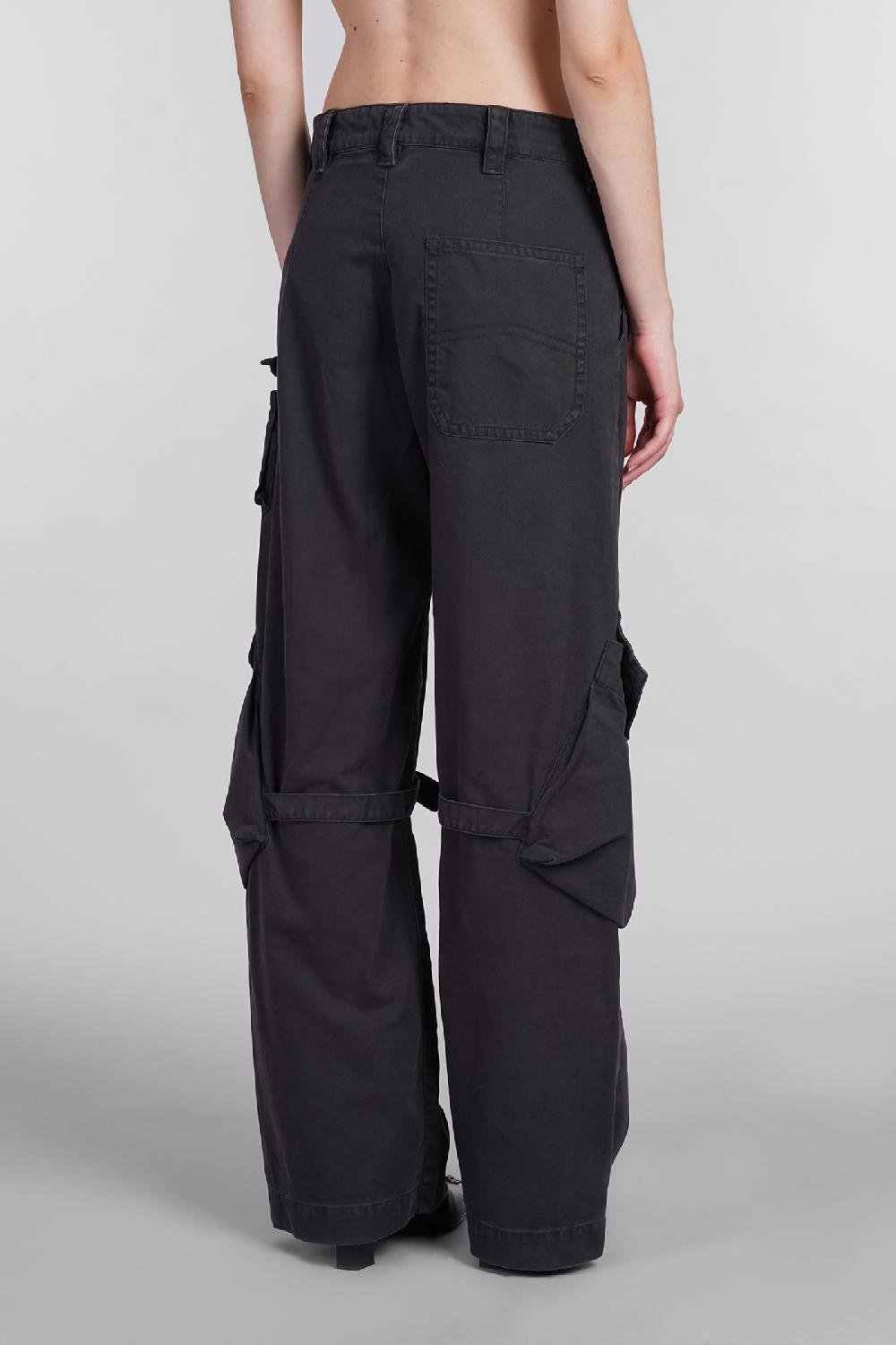 Deliberti Acne Studios Pantalone In Cotone Nero Cod. 393900 - Deliberti The Luxury Shopping