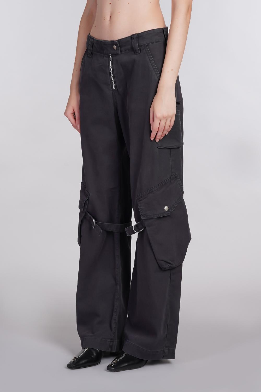 Deliberti Acne Studios Pantalone In Cotone Nero Cod. 393900 - Deliberti The Luxury Shopping