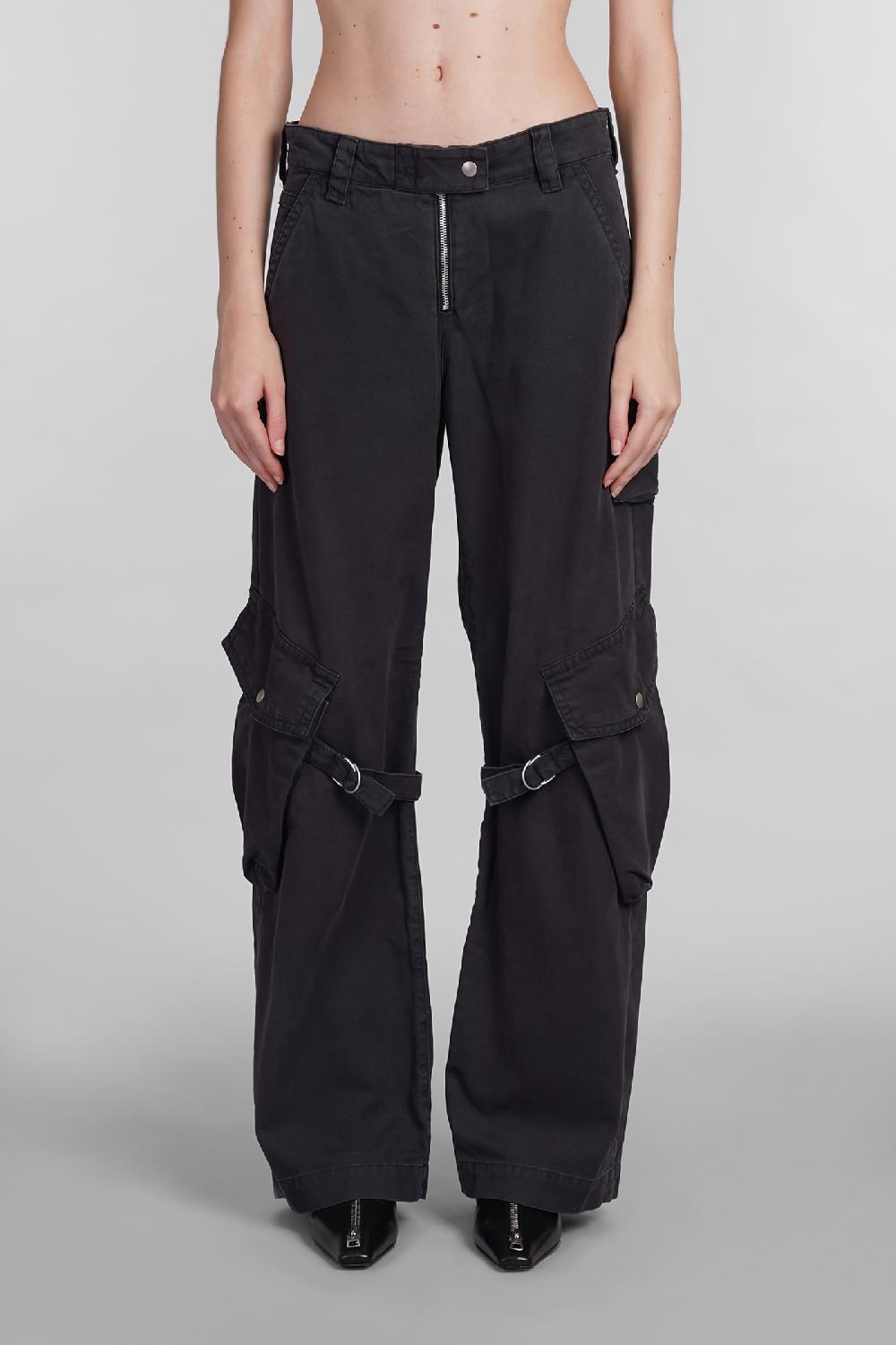 Deliberti Acne Studios Pantalone in cotone nero cod. 393900 - Deliberti The Luxury Shopping