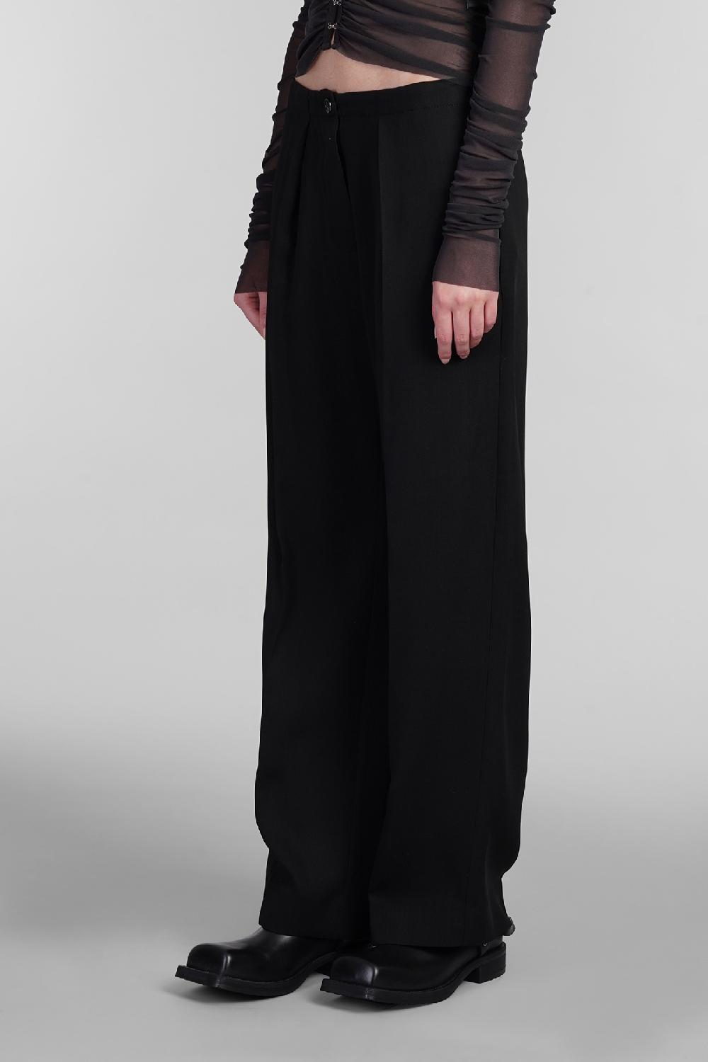 Deliberti Acne Studios Pantalone In Lana Nera Cod. 403410 - Deliberti The Luxury Shopping