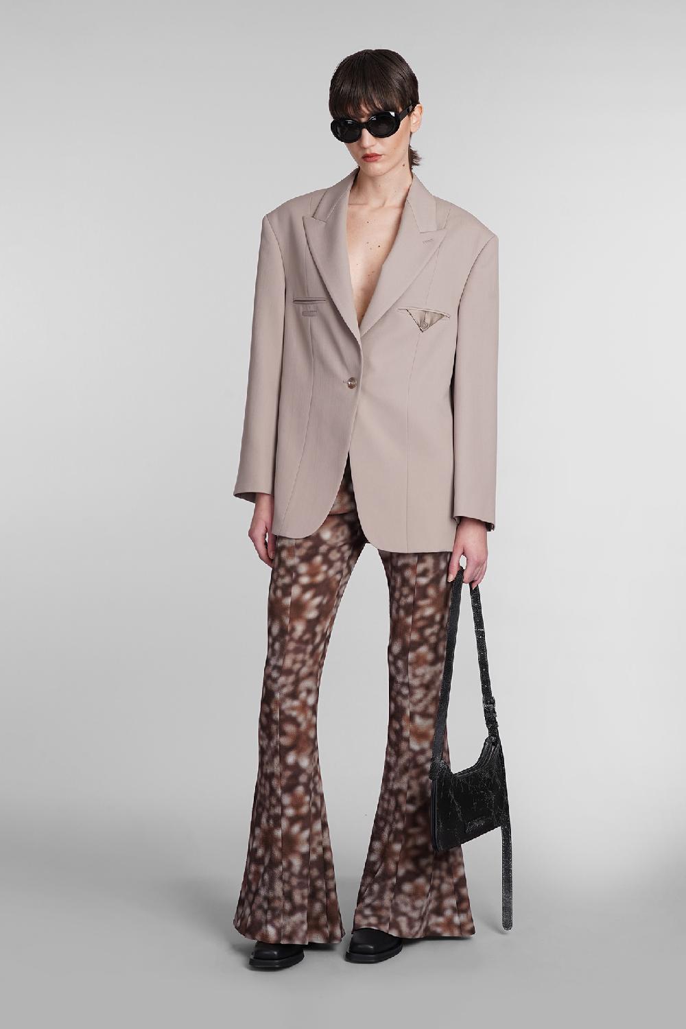 Deliberti Acne Studios Pantalone In Poliestere Marrone Cod. 395334 - Deliberti The Luxury Shopping
