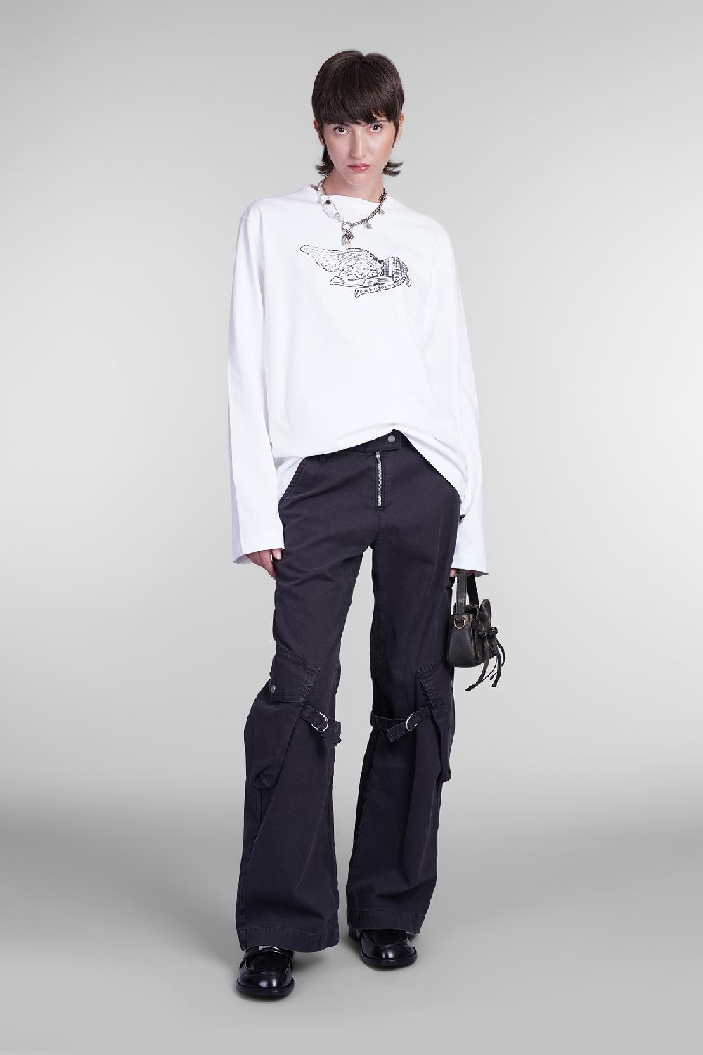 Deliberti Acne Studios T-shirt In Cotone Bianco Cod. 405580 - Deliberti The Luxury Shopping