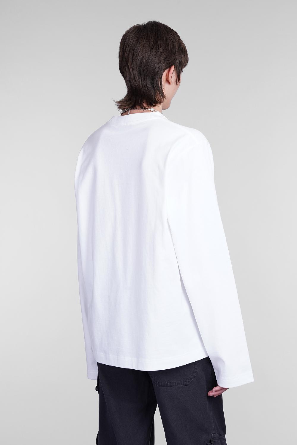 Deliberti Acne Studios T-shirt In Cotone Bianco Cod. 405580 - Deliberti The Luxury Shopping