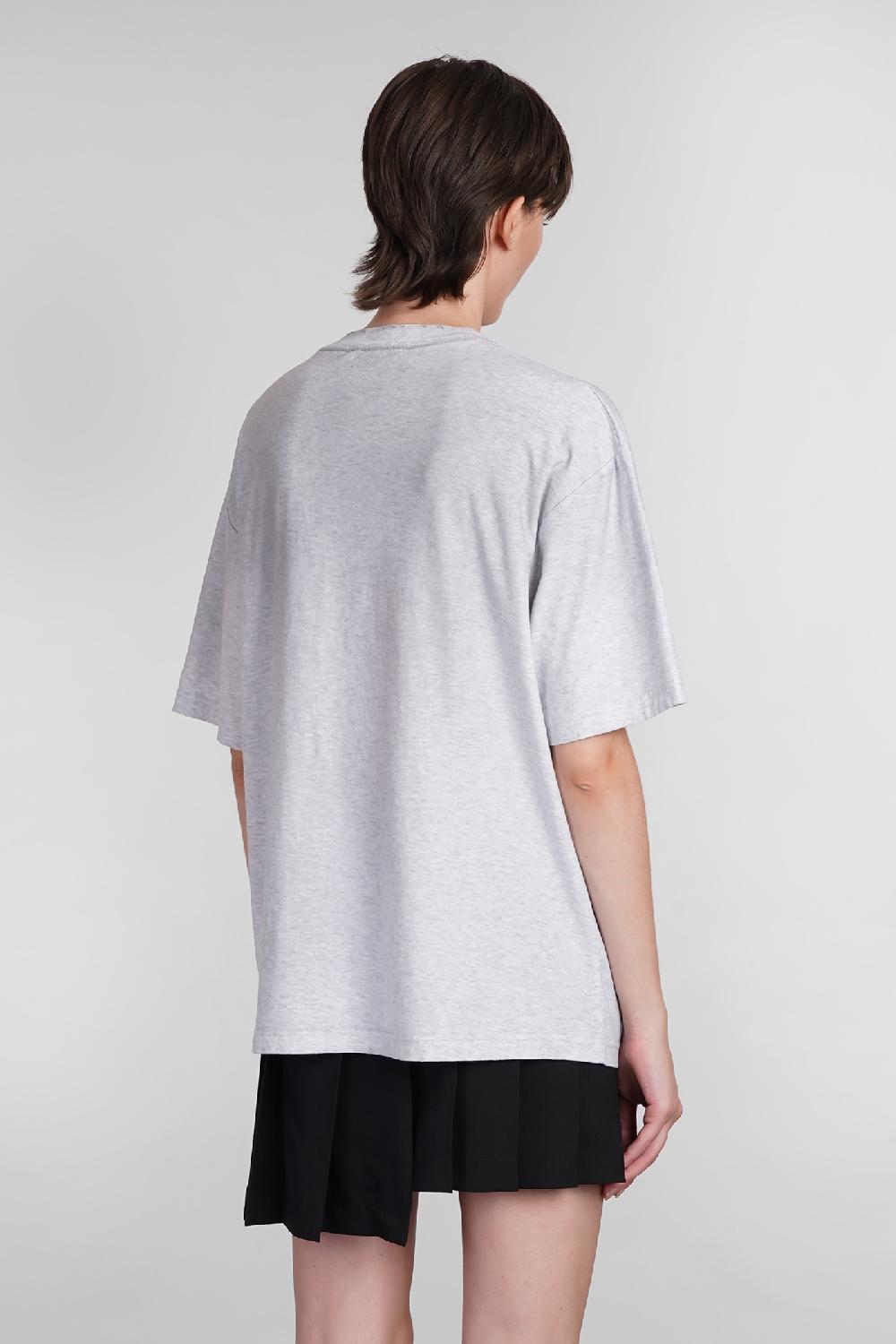 Deliberti Acne Studios T-shirt In Cotone Grigio Cod. 402639 - Deliberti The Luxury Shopping