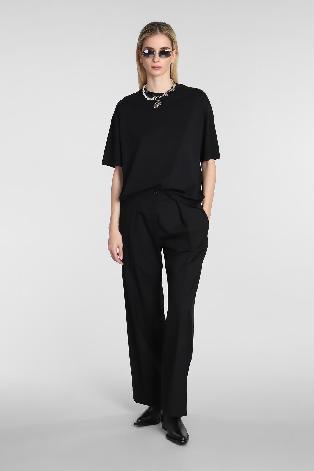 Deliberti Acne Studios T-shirt In Cotone Nero Cod. 334040 - Deliberti The Luxury Shopping
