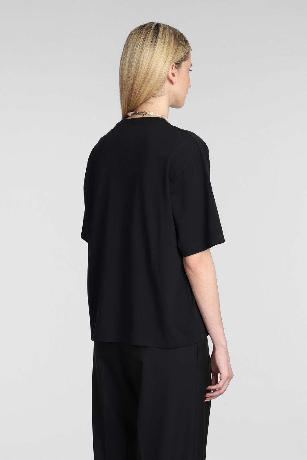 Deliberti Acne Studios T-shirt In Cotone Nero Cod. 334040 - Deliberti The Luxury Shopping