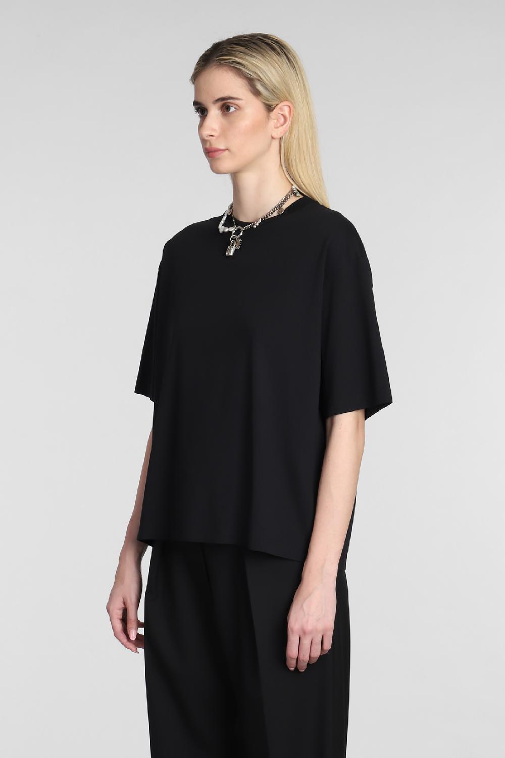 Deliberti Acne Studios T-shirt In Cotone Nero Cod. 334040 - Deliberti The Luxury Shopping