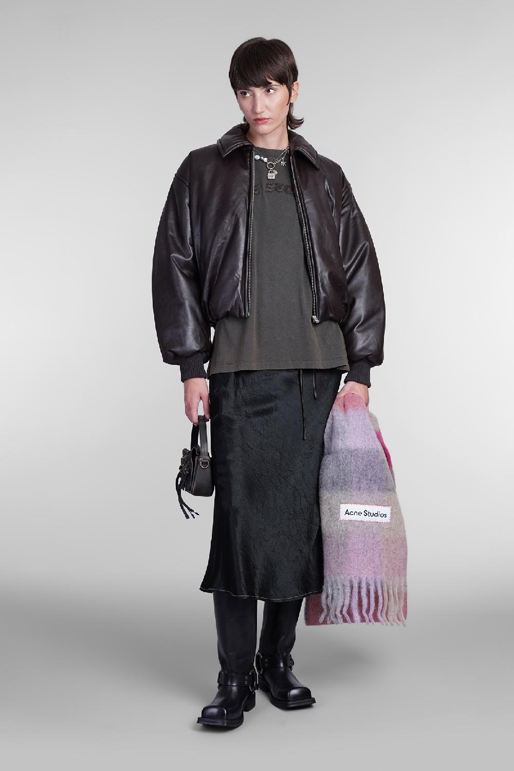 Deliberti Acne Studios T-shirt In Cotone Verde Cod. 405710 - Deliberti The Luxury Shopping