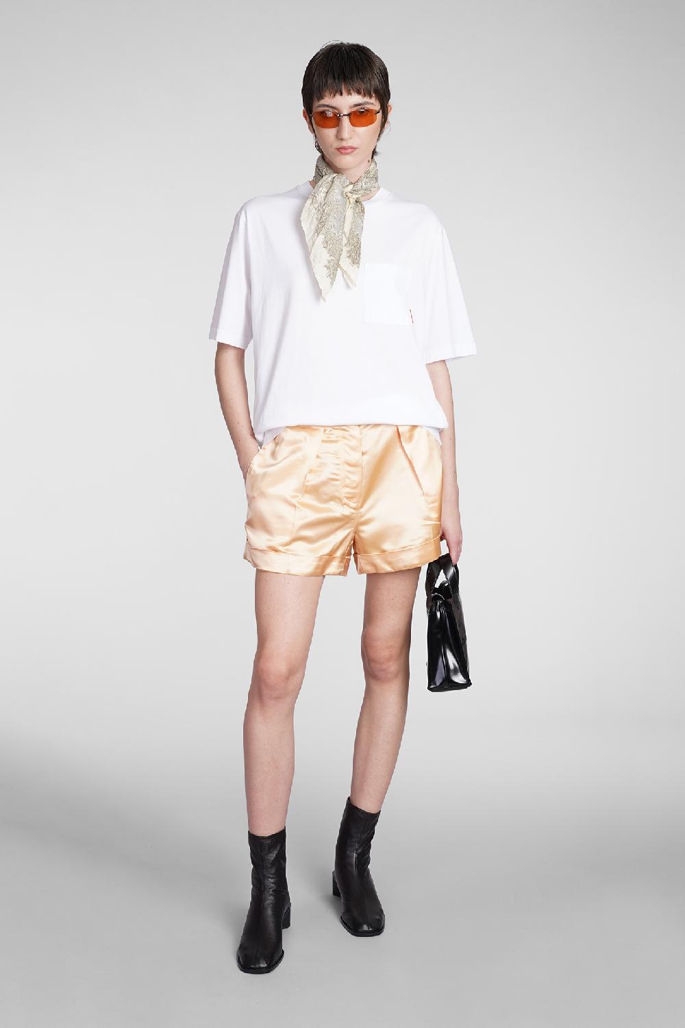 Deliberti Acne Studios T-shirt Pocket In Cotone Bianco Cod. 372359 - Deliberti The Luxury Shopping