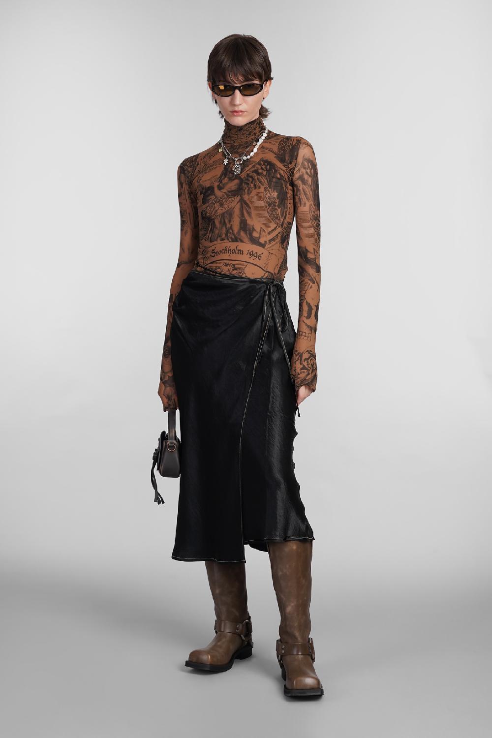 Deliberti Acne Studios Topwear In Nylon Marrone Cod. 402973 - Deliberti The Luxury Shopping