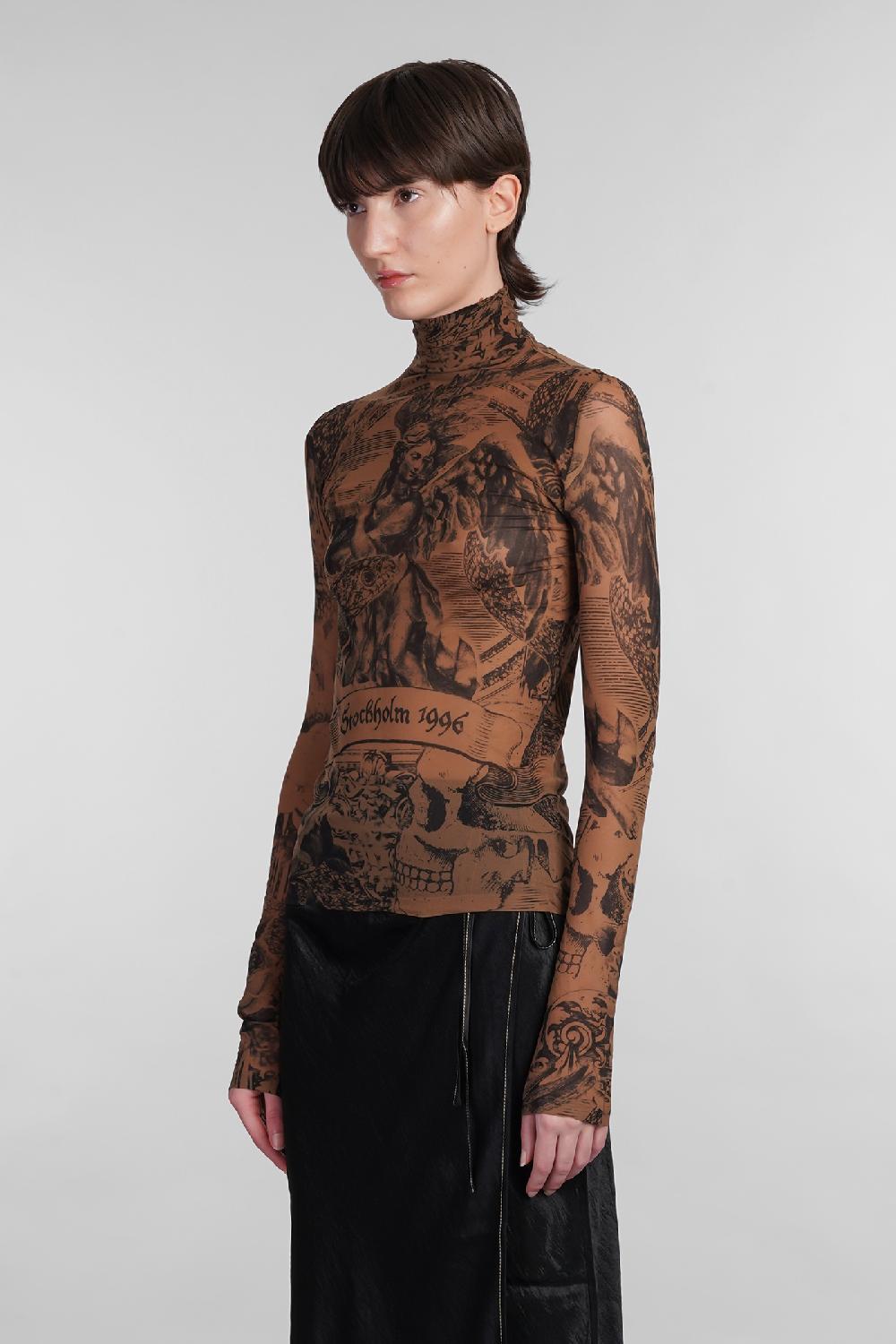 Deliberti Acne Studios Topwear In Nylon Marrone Cod. 402973 - Deliberti The Luxury Shopping