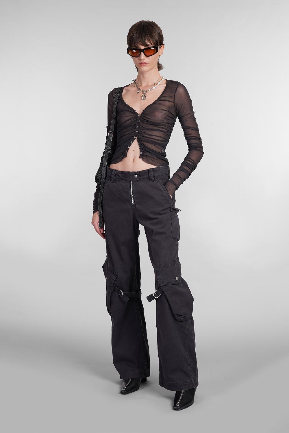 Deliberti Acne Studios Topwear In Nylon Nero Cod. 402969 - Deliberti The Luxury Shopping