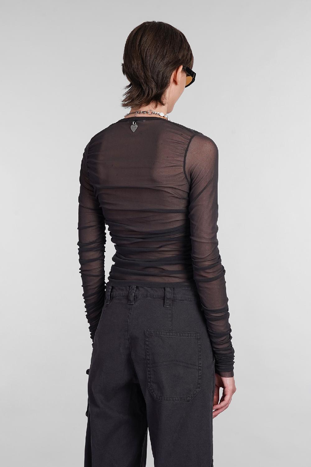 Deliberti Acne Studios Topwear In Nylon Nero Cod. 402969 - Deliberti The Luxury Shopping