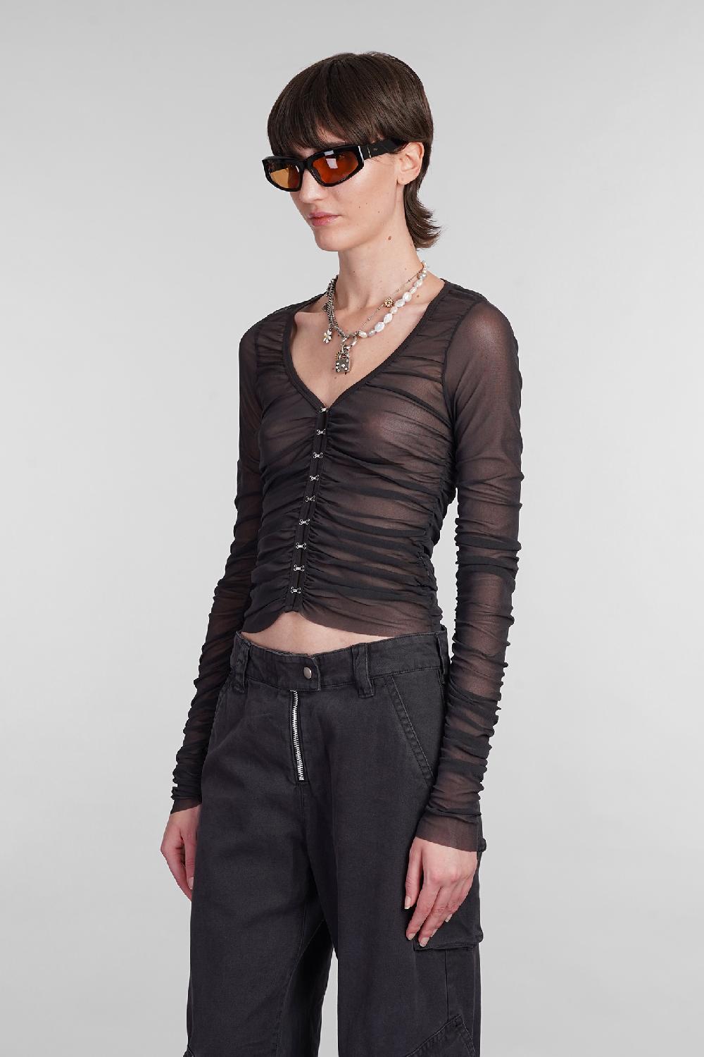 Deliberti Acne Studios Topwear In Nylon Nero Cod. 402969 - Deliberti The Luxury Shopping