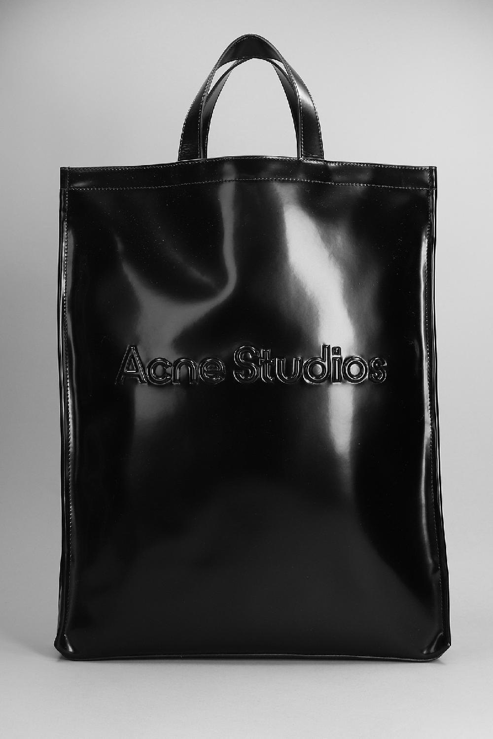 Deliberti Acne Studios Tote in poliuretano nero cod. 373008 - Deliberti The Luxury Shopping