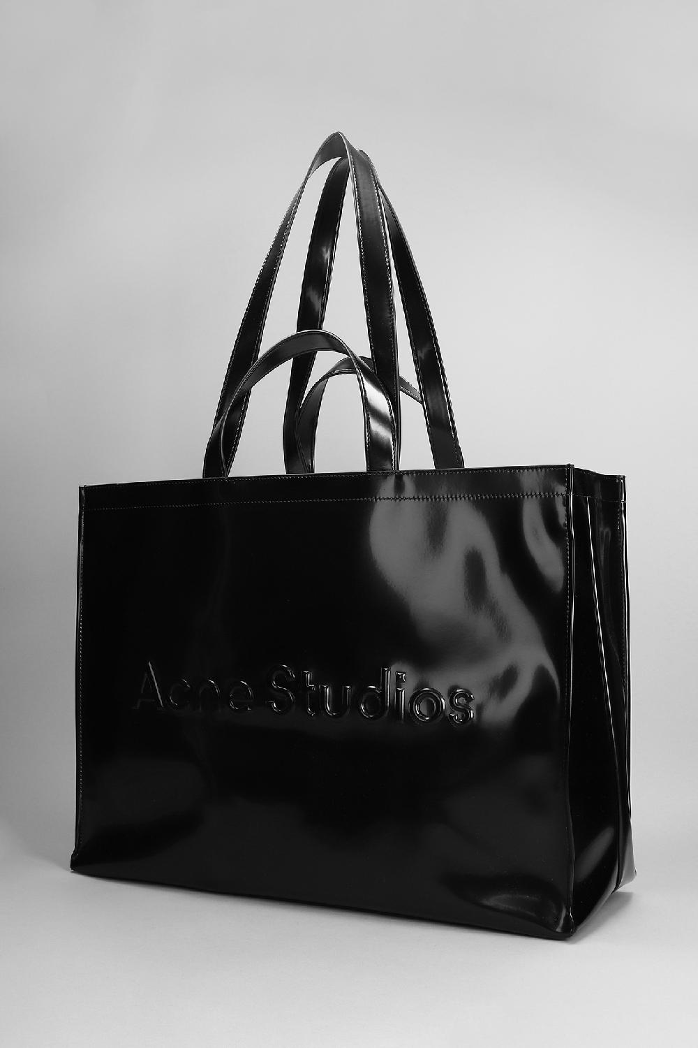 Deliberti Acne Studios Tote In Poliuretano Nero Cod. 393912 - Deliberti The Luxury Shopping