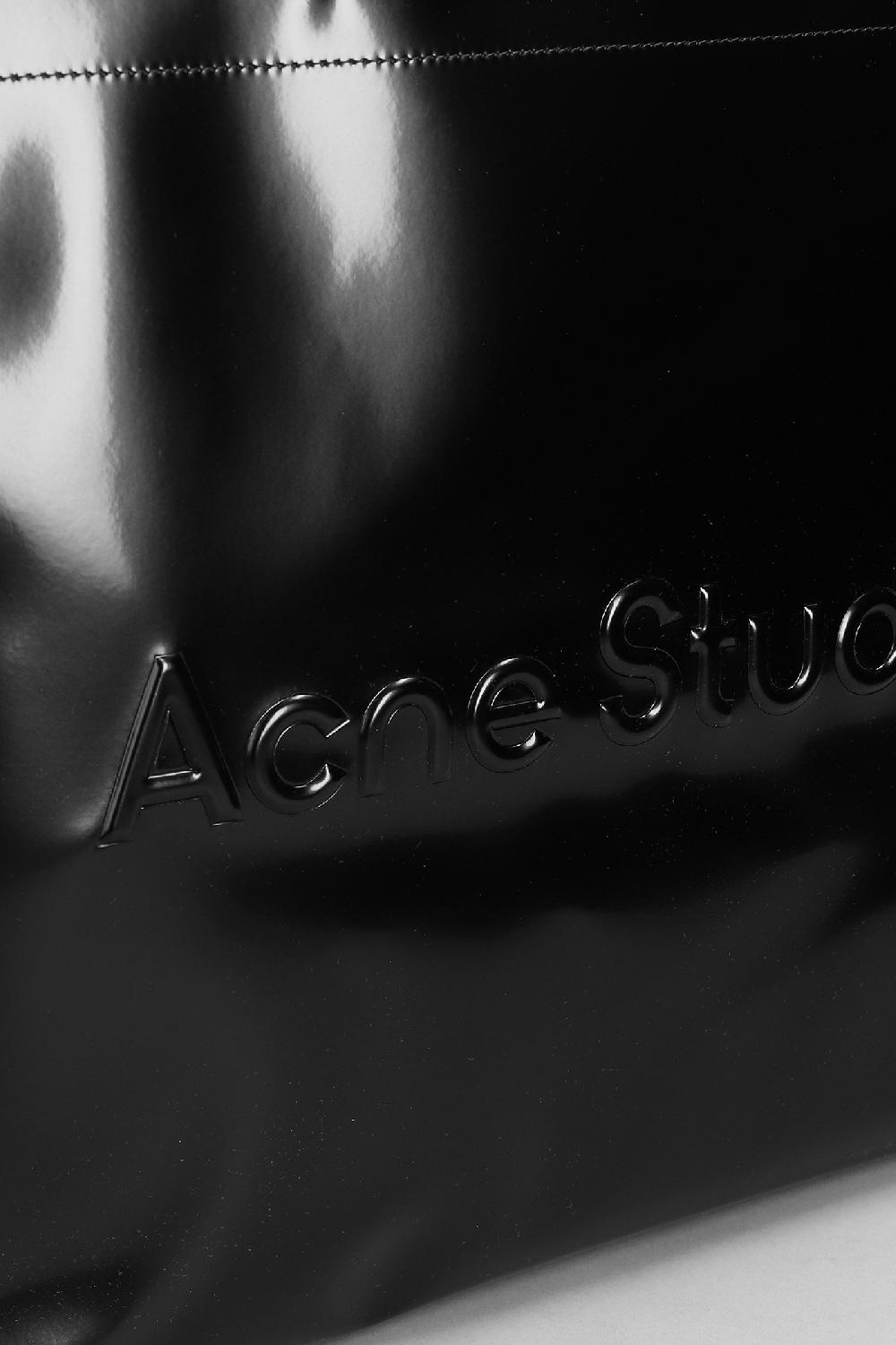 Deliberti Acne Studios Tote In Poliuretano Nero Cod. 393912 - Deliberti The Luxury Shopping