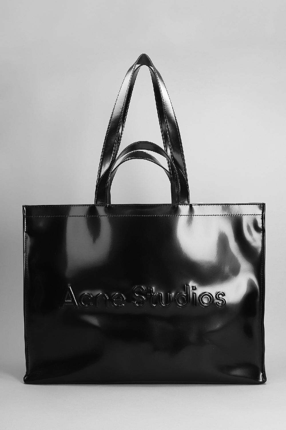 Deliberti Acne Studios Tote in poliuretano nero cod. 393912 - Deliberti The Luxury Shopping