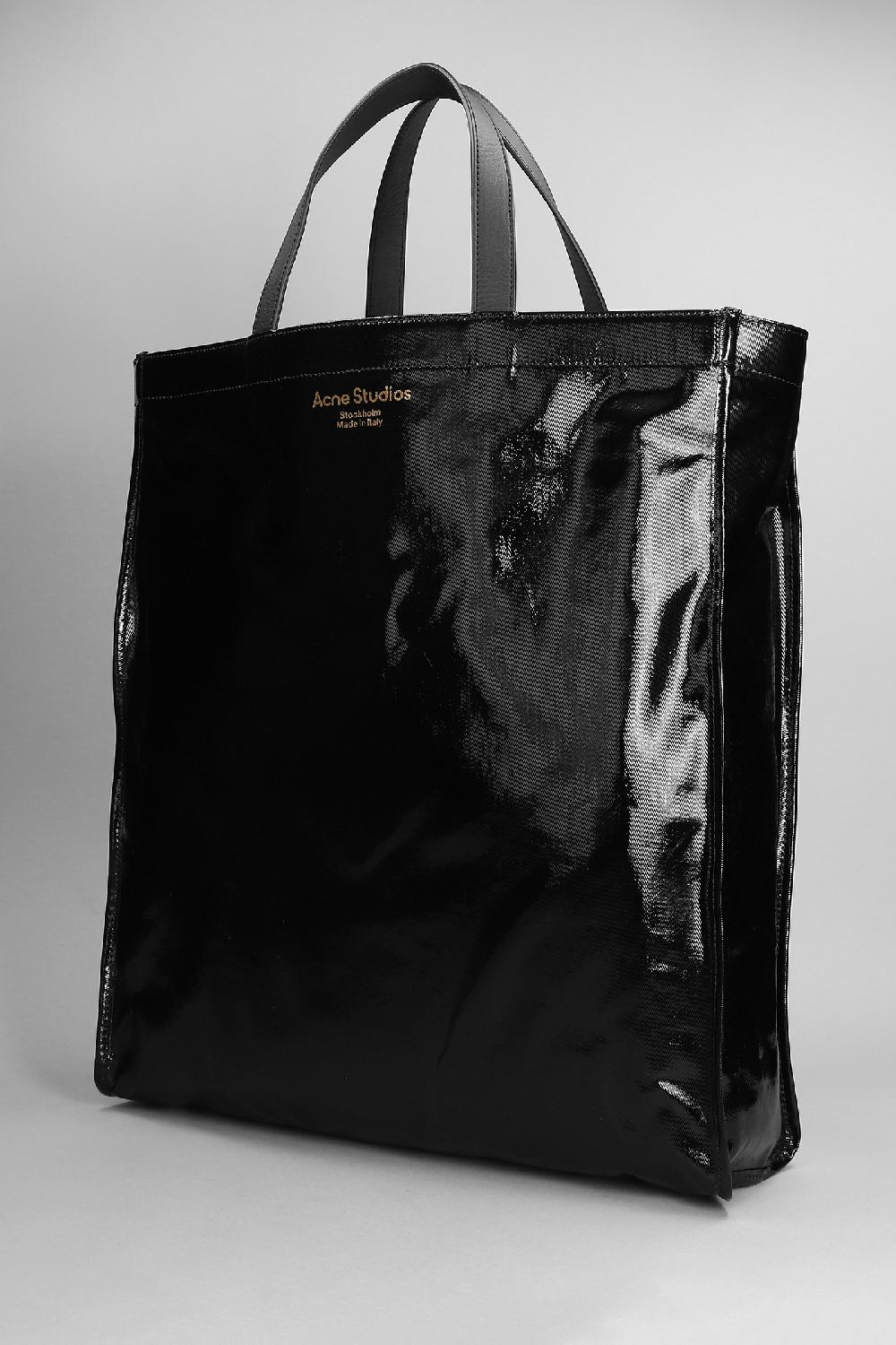 Deliberti Acne Studios Tote In Tecnico Nero Cod. 352429 - Deliberti The Luxury Shopping
