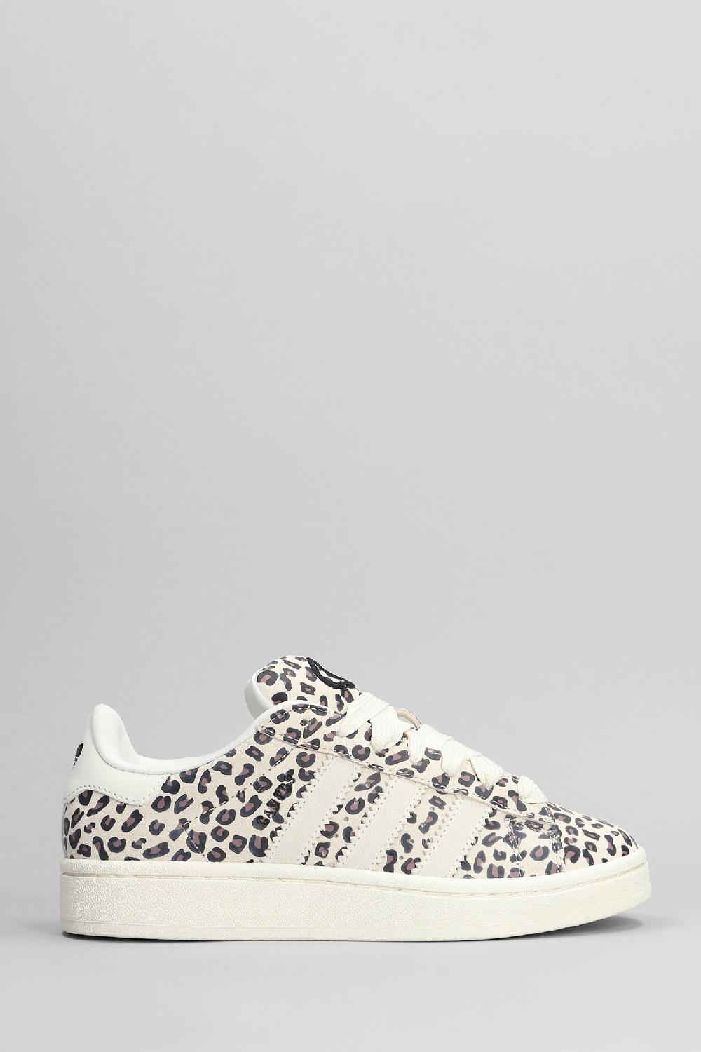Deliberti Adidas Sneakers campus 00s in camoscio animalier cod. 401967 - Deliberti The Luxury Shopping