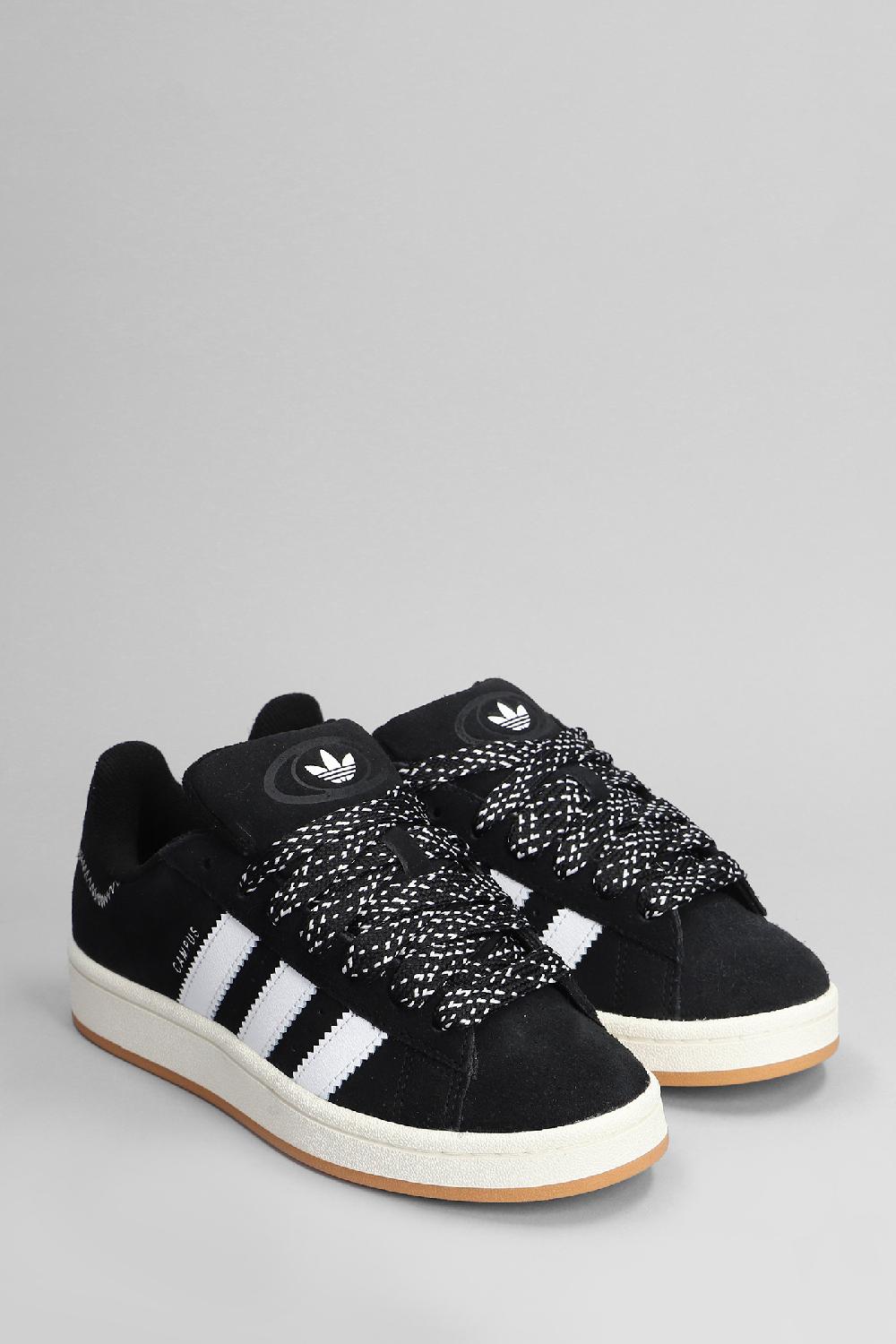 Deliberti Adidas Sneakers Campus 00s In Camoscio Nero Cod. 401948 - Deliberti The Luxury Shopping