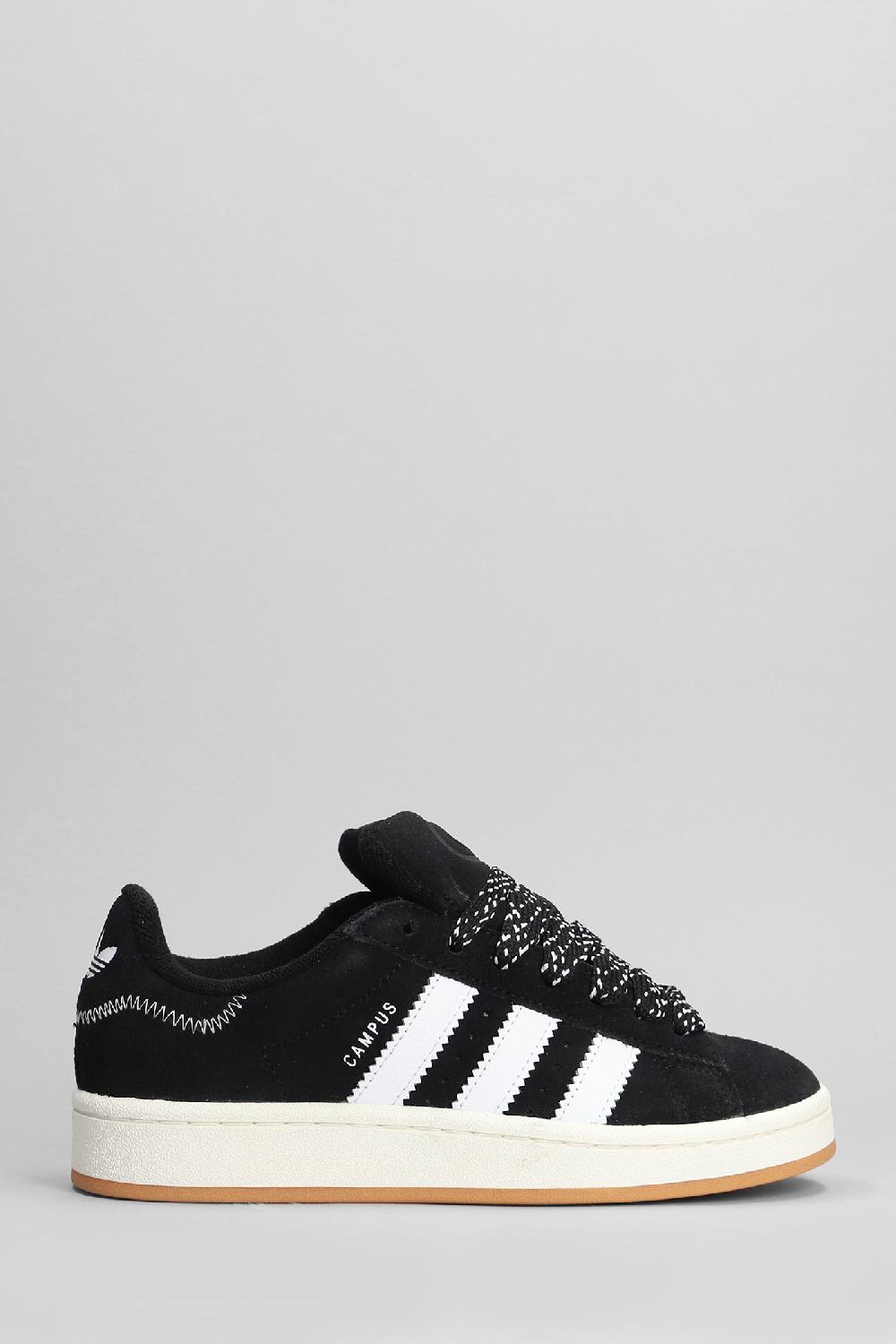 Deliberti Adidas Sneakers campus 00s in camoscio nero cod. 401948 - Deliberti The Luxury Shopping