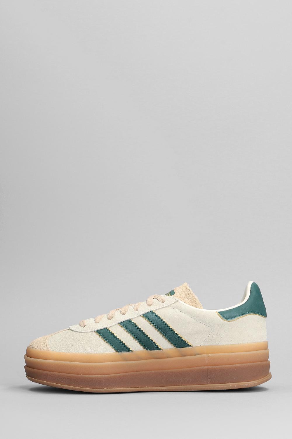 Deliberti Adidas Sneakers Gazelle Bold In Camoscio Beige Cod. 402002 - Deliberti The Luxury Shopping