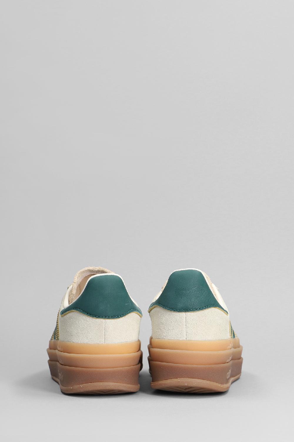 Deliberti Adidas Sneakers Gazelle Bold In Camoscio Beige Cod. 402002 - Deliberti The Luxury Shopping