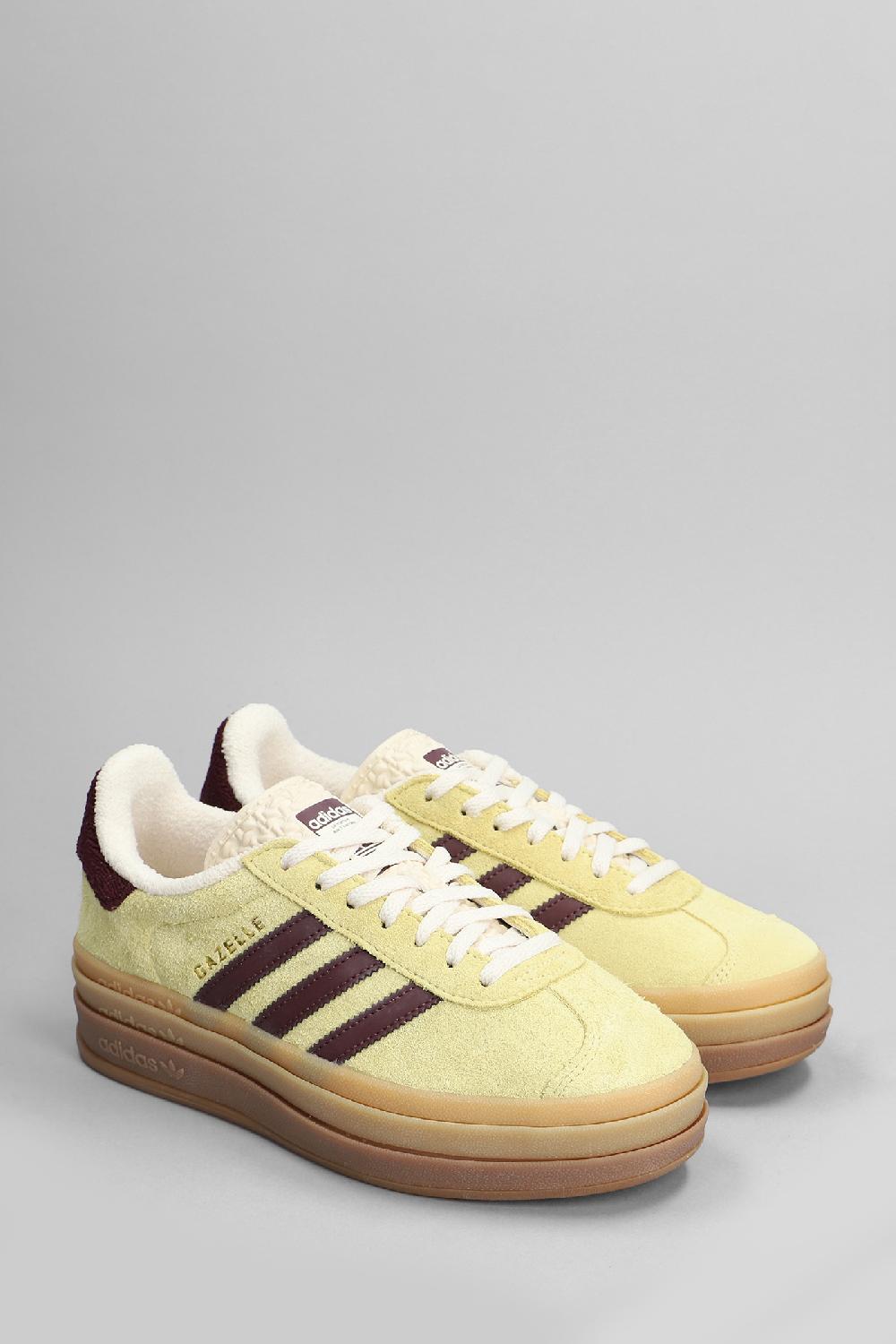 Deliberti Adidas Sneakers Gazelle Bold In Camoscio Giallo Cod. 399882 - Deliberti The Luxury Shopping