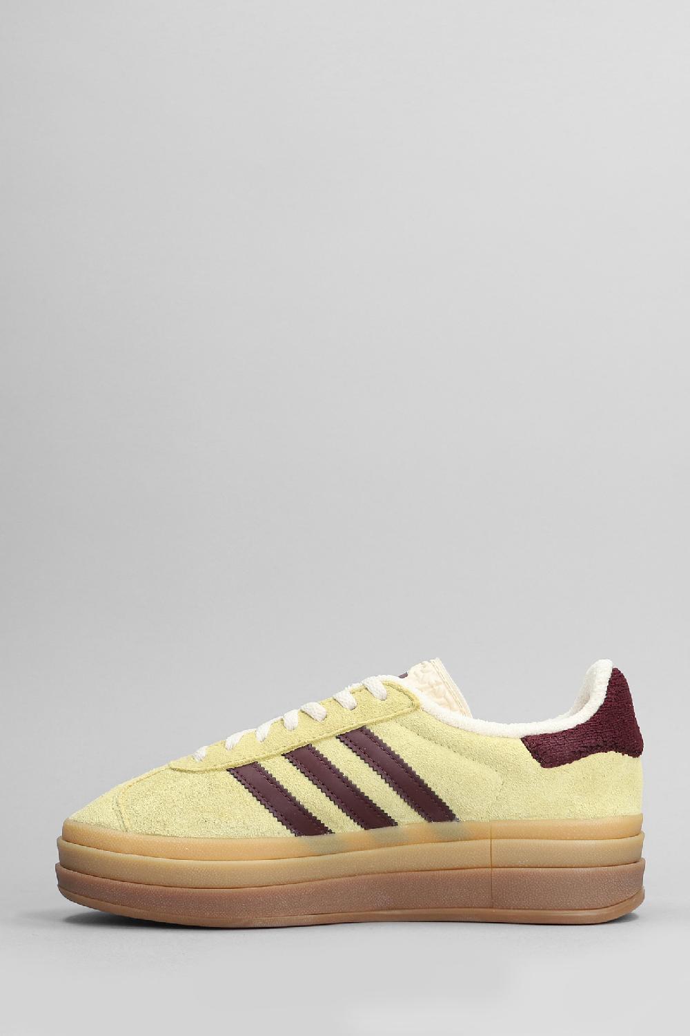 Deliberti Adidas Sneakers Gazelle Bold In Camoscio Giallo Cod. 399882 - Deliberti The Luxury Shopping