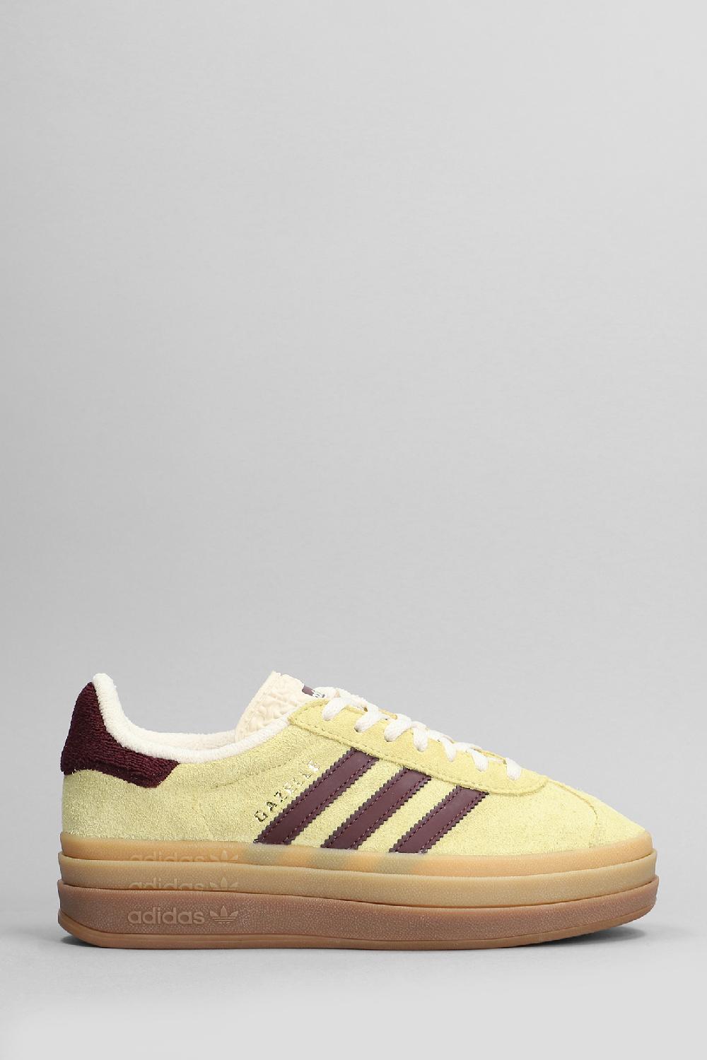 Deliberti Adidas Sneakers gazelle bold in camoscio giallo cod. 399882 - Deliberti The Luxury Shopping