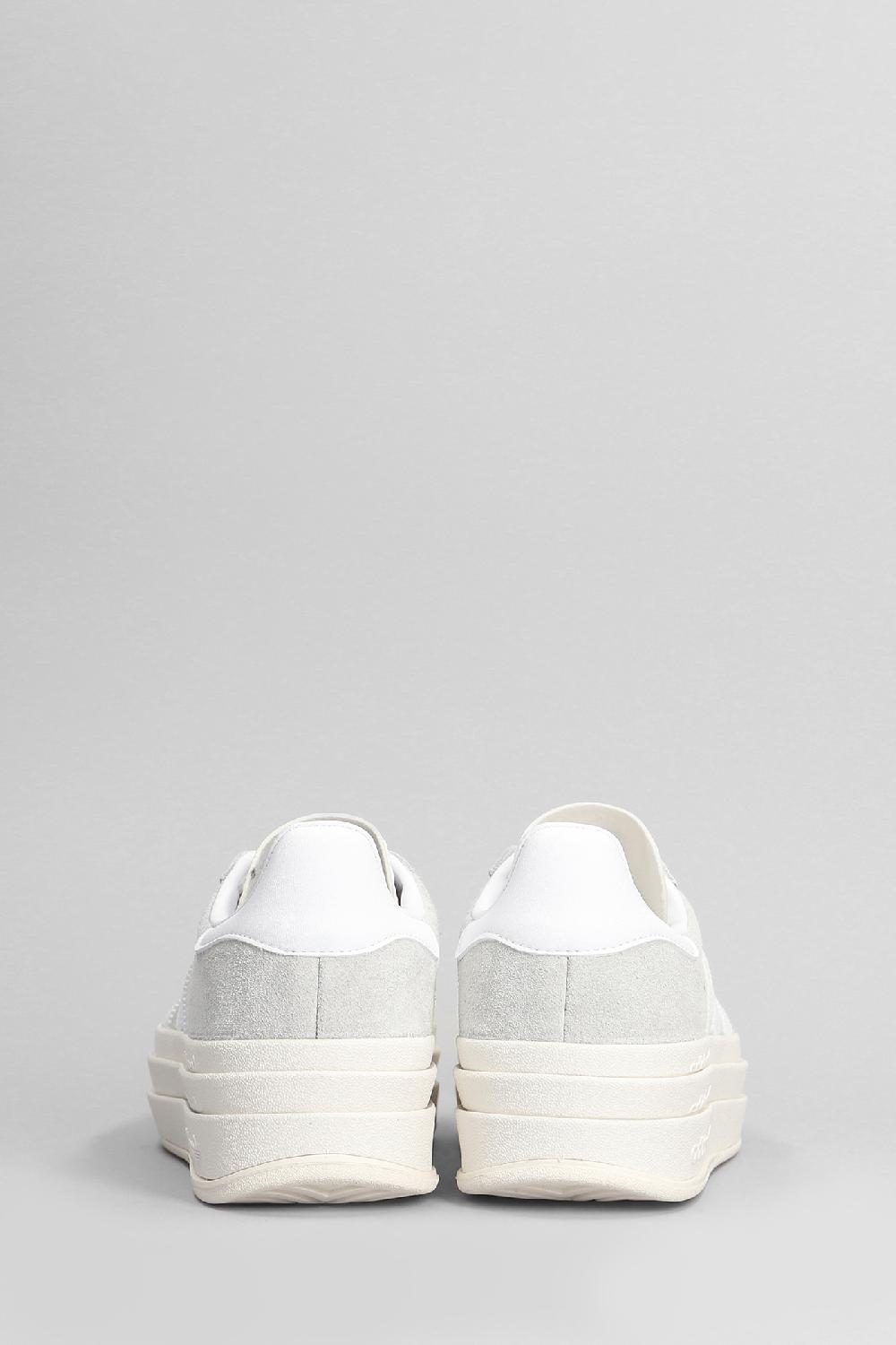 Deliberti Adidas Sneakers Gazelle Bold In Camoscio Grigio Cod. 405843 - Deliberti The Luxury Shopping