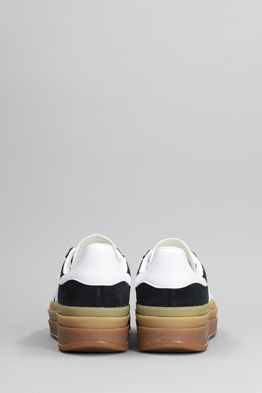 Deliberti Adidas Sneakers Gazelle Bold In Camoscio Nero Cod. 393371 - Deliberti The Luxury Shopping