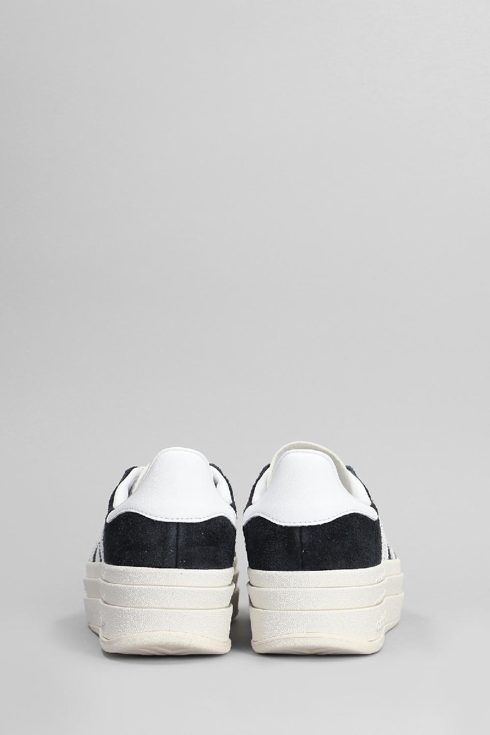 Deliberti Adidas Sneakers Gazelle Bold In Camoscio Nero Cod. 405842 - Deliberti The Luxury Shopping