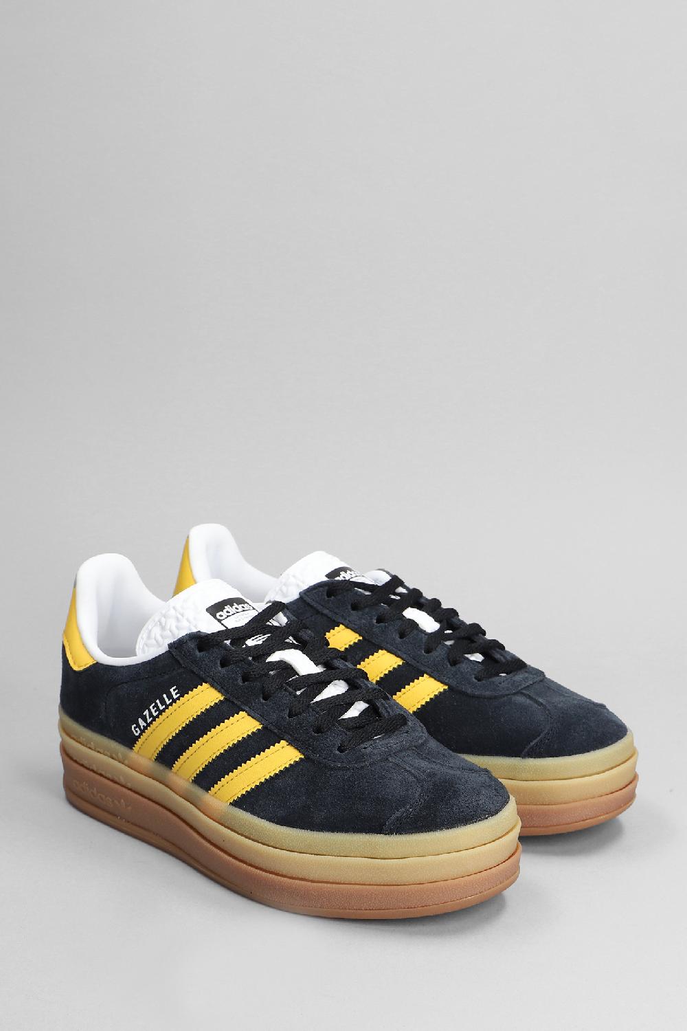 Deliberti Adidas Sneakers Gazelle Bold In Camoscio Nero Cod. 399714 - Deliberti The Luxury Shopping