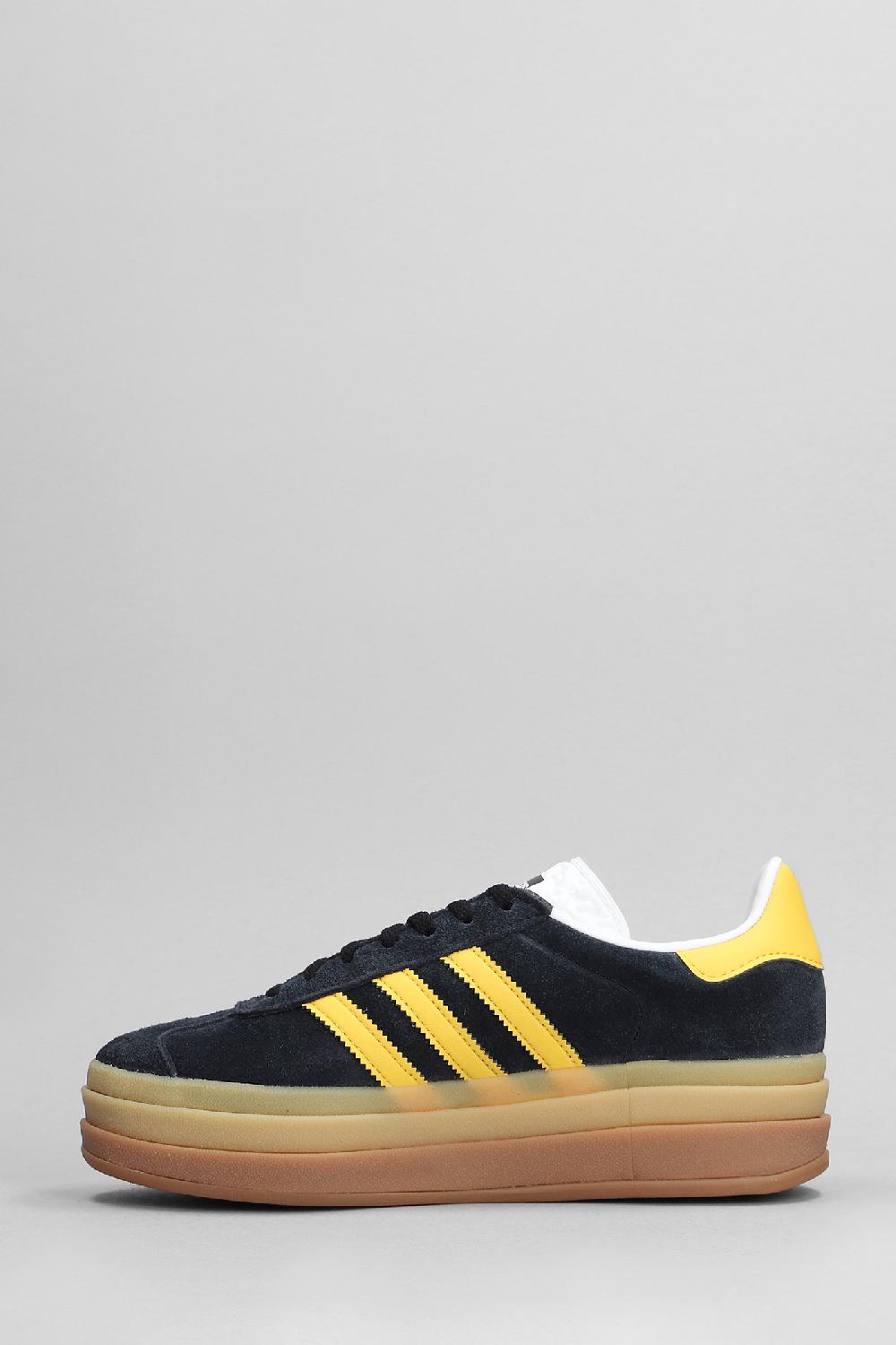 Deliberti Adidas Sneakers Gazelle Bold In Camoscio Nero Cod. 399714 - Deliberti The Luxury Shopping