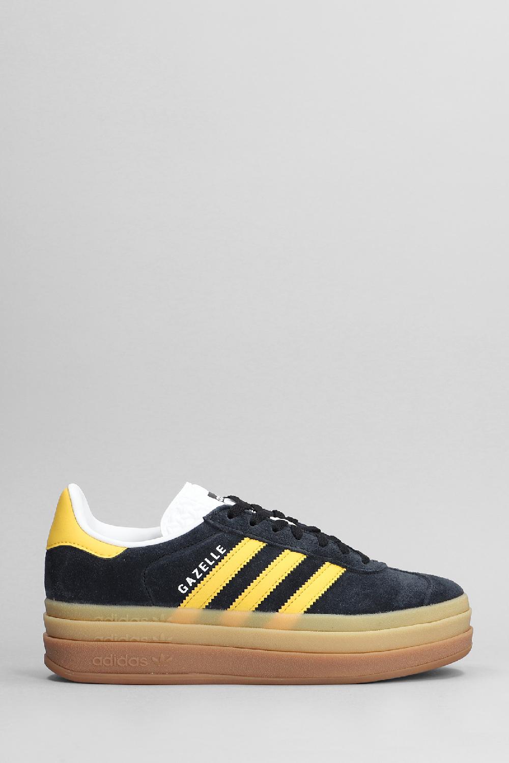 Deliberti Adidas Sneakers gazelle bold in camoscio nero cod. 399714 - Deliberti The Luxury Shopping