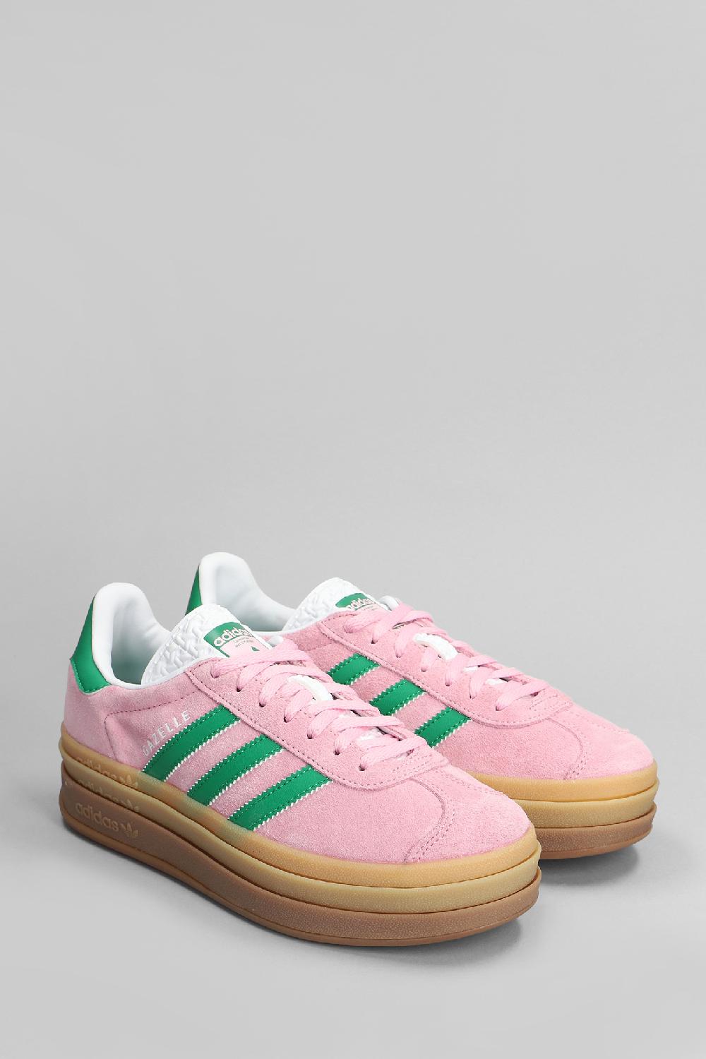 Deliberti Adidas Sneakers Gazelle Bold In Camoscio Rosa Cod. 401946 - Deliberti The Luxury Shopping