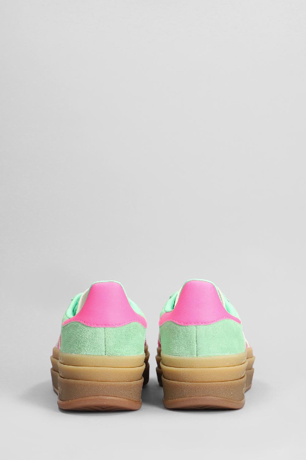 Deliberti Adidas Sneakers Gazelle Bold In Camoscio Verde Cod. 401738 - Deliberti The Luxury Shopping