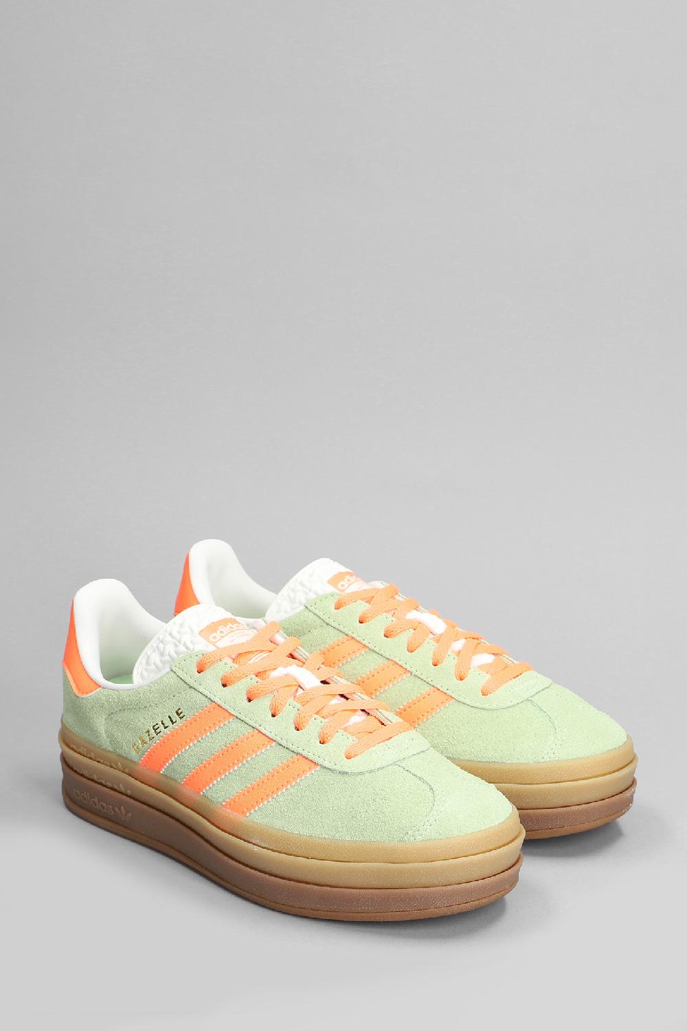 Deliberti Adidas Sneakers Gazelle Bold In Camoscio Verde Cod. 401159 - Deliberti The Luxury Shopping