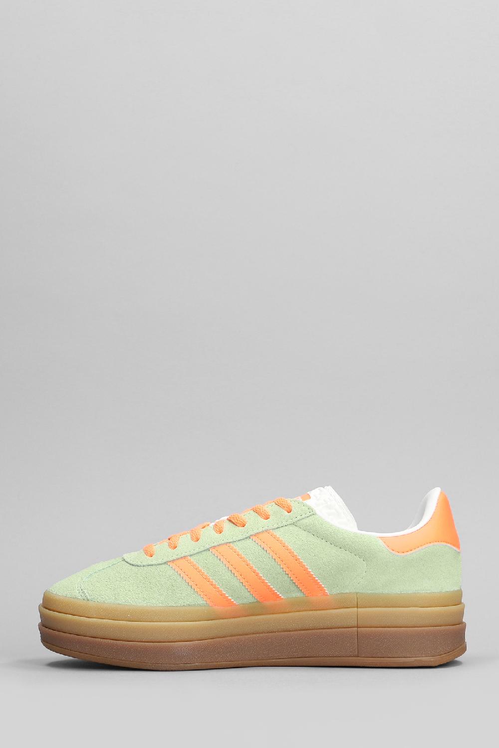 Deliberti Adidas Sneakers Gazelle Bold In Camoscio Verde Cod. 401159 - Deliberti The Luxury Shopping