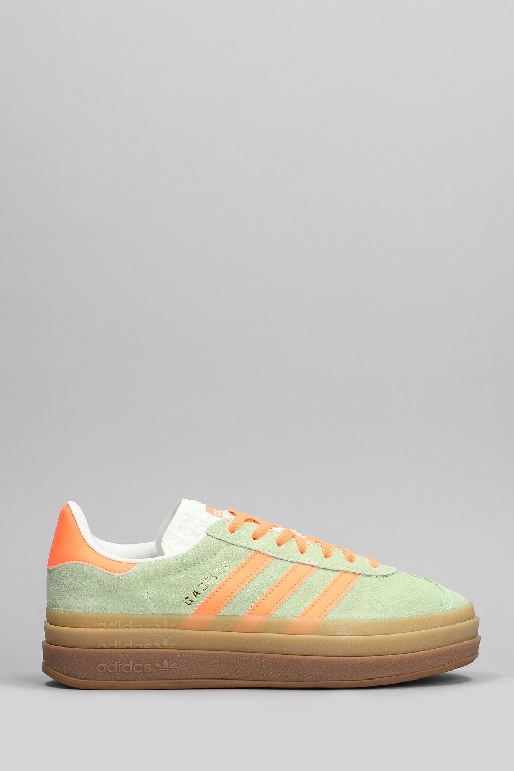 Deliberti Adidas Sneakers gazelle bold in camoscio verde cod. 401159 - Deliberti The Luxury Shopping